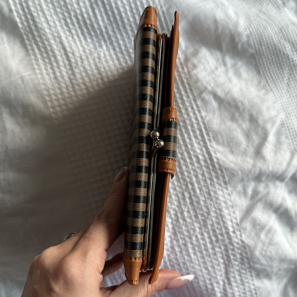 Vintage striped wallet - Picture 8 of 13